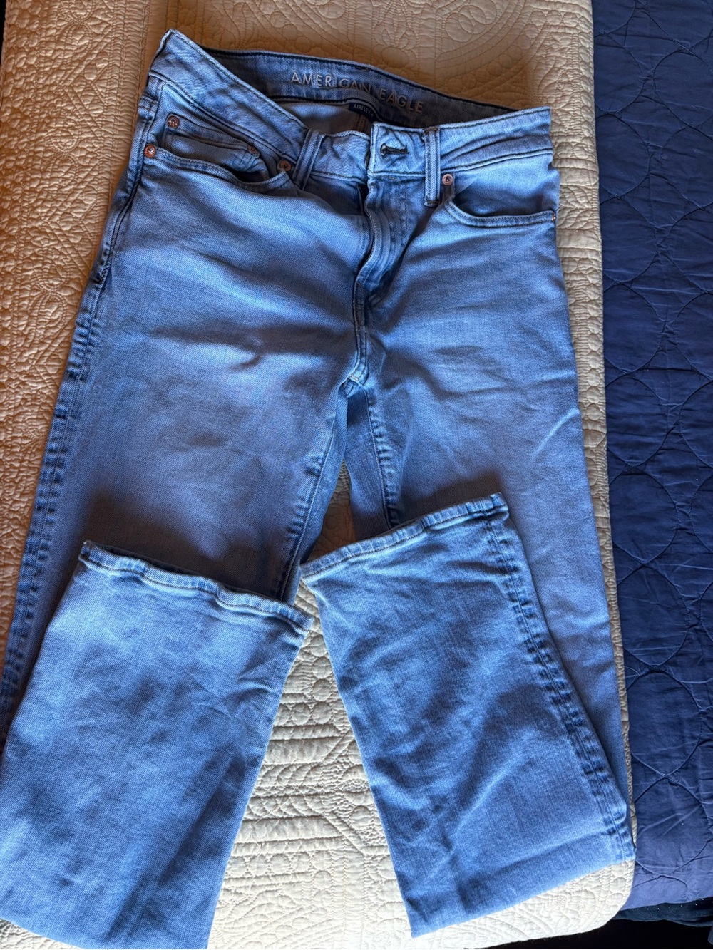 American Eagle Outfitters Men’s Light Blue Boot Cut Jeans